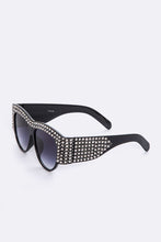 Load image into Gallery viewer, Crystal Accent Designer Sunglasses
